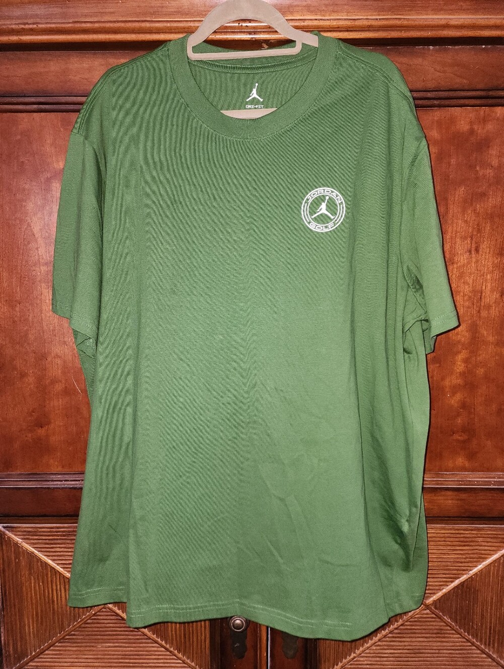 Nike Air Jordan Jordan Golf Mens Xxl Dri Fit Tshirt Green